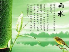 二十四节气养生之雨水养生