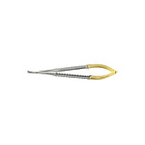 金钟 显微持针钳 WBB090（23cm直 头宽1.2镶片）